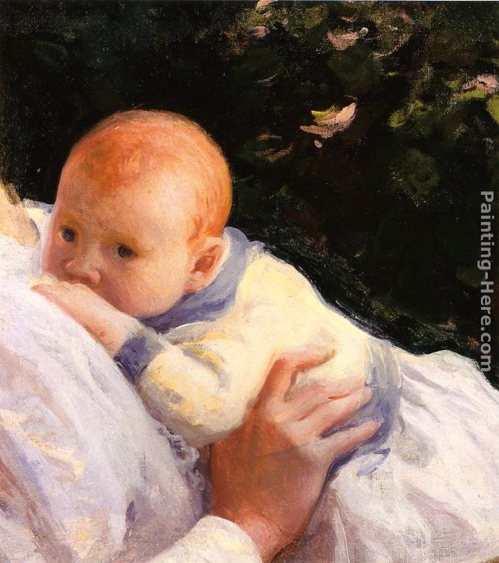 Theodore Lambert DeCamp as an Infant painting - Joseph Rodefer de Camp Theodore Lambert DeCamp as an Infant art painting